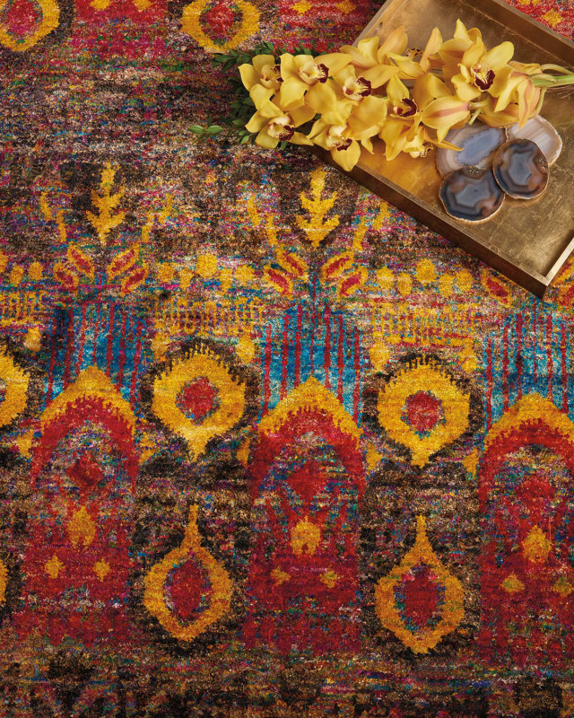 Valente Ikat Rug, 8'6" x 11'6"